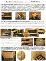 Preview for 3 page of Infinite Cedar Ultimate Chicken Coop Instructions