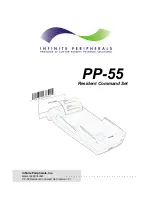 Infinite Peripherals PP-55 Supplementary Manual preview