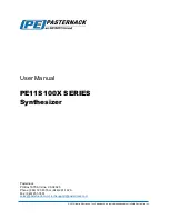 Preview for 1 page of Infinite Pasternack PE11S100 Series User Manual