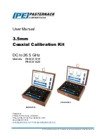 Infinite Pasternack PE5CK1019 User Manual preview