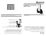 Preview for 1 page of Infinite Transtector DRDC Series Installation Instructions