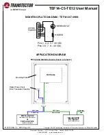 Предварительный просмотр 3 страницы Infinite Transtector TEF14-C5-TE12 User Manual