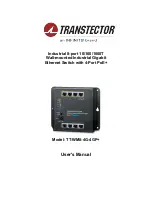 Preview for 1 page of Infinite Transtector TT-WM8-4G-4GP+ User Manual