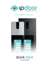 InfinitePlay ipdoor Flush Quick Start Manual preview