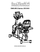 INFINITI FITNESS ENDURO Series CR3100 Assembly Manual preview