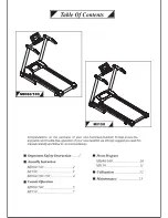 Preview for 4 page of INFINITI FITNESS MI080 Manual