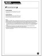 Preview for 9 page of INFINITI FITNESS MI080 Manual