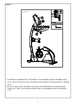 Preview for 9 page of INFINITI FITNESS PG750 Assembly & Operating Instructions