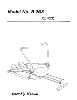 INFINITI FITNESS R-203 Assembly Manual предпросмотр