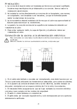 Предварительный просмотр 25 страницы Infiniton 8436546194699 Instruction Manual / Installation Manual