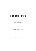 Предварительный просмотр 1 страницы Infiniton 8436546194729 Instruction Manual