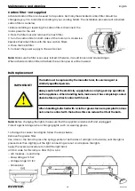 Предварительный просмотр 23 страницы Infiniton CMPG-525 Manual