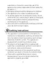 Preview for 4 page of Infiniton DIW-3614WHL Instruction Manual