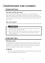 Preview for 13 page of Infiniton DIW-3614WHL Instruction Manual