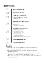 Preview for 52 page of Infiniton DIW-6115B3 Instruction Manual