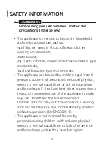 Preview for 3 page of Infiniton DIW-CT6 Instruction Manual