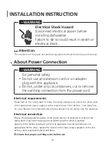 Preview for 15 page of Infiniton DIW-CT6 Instruction Manual