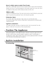 Preview for 18 page of Infiniton DIW-CT6 Instruction Manual