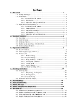 Preview for 3 page of Infiniton IND-320B Installation Manual