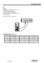 Preview for 9 page of Infiniton INTV-24N33C User Manual