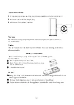 Предварительный просмотр 37 страницы Infiniton PAC-F75 Instruction Manual