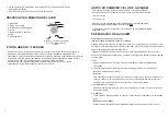 Preview for 28 page of Infiniton WM-98GD9 User'S Operation Manual