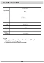 Предварительный просмотр 27 страницы Infiniton WM-IN85W User Manual