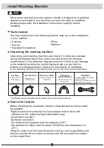 Предварительный просмотр 32 страницы Infiniton WM-IN85W User Manual