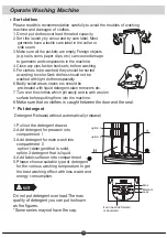 Предварительный просмотр 36 страницы Infiniton WM-IN85W User Manual