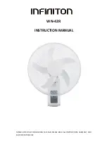 Infiniton WN-42R Instruction Manual preview