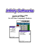 Infinity Softworks PEG-N610C gMovie v1.3 Operating Instructions Manual preview