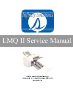 Preview for 1 page of Infinity Solutions LMQ II Service Manual