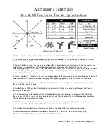 Preview for 11 page of Infinity 20 x 20 All Trac Frame Tent Setup Instructions