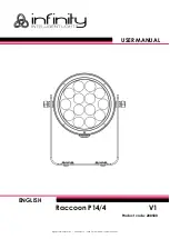 Infinity 200500 User Manual preview