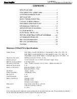 Preview for 2 page of Infinity 5760a Service Manual