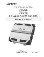 Infinity 7520a Service Manual preview