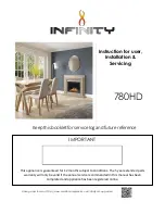 Infinity 780HD Instruction For Users preview