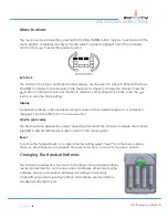 Preview for 9 page of Infinity 890 HD Instruction For User, Installation & Servicing