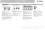 Предварительный просмотр 5 страницы Infinity BassLink+4 Instruction Manual