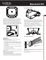 Предварительный просмотр 3 страницы Infinity BASSLINK DC Quick Start Manual