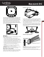 Предварительный просмотр 9 страницы Infinity BASSLINK DC Quick Start Manual