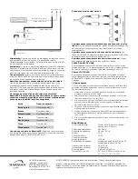 Предварительный просмотр 10 страницы Infinity BASSLINK DC Quick Start Manual