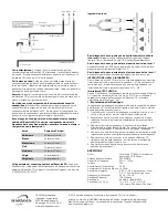 Предварительный просмотр 12 страницы Infinity BASSLINK DC Quick Start Manual