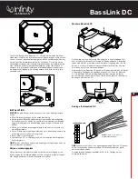 Предварительный просмотр 17 страницы Infinity BASSLINK DC Quick Start Manual