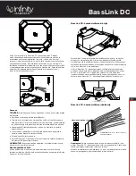 Предварительный просмотр 19 страницы Infinity BASSLINK DC Quick Start Manual