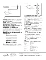 Предварительный просмотр 20 страницы Infinity BASSLINK DC Quick Start Manual