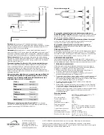 Предварительный просмотр 22 страницы Infinity BASSLINK DC Quick Start Manual