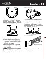 Предварительный просмотр 23 страницы Infinity BASSLINK DC Quick Start Manual