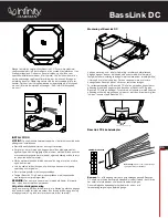 Предварительный просмотр 25 страницы Infinity BASSLINK DC Quick Start Manual