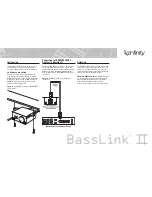 Preview for 7 page of Infinity Basslink II User Manual